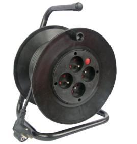 Cable Reel French Cable Reels , 4 Outlets