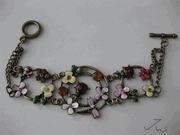 Ladybug Vintage Bronze Bracelet