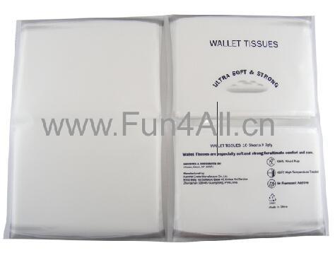 Promotional Tissue Mini Tissue Pack-White