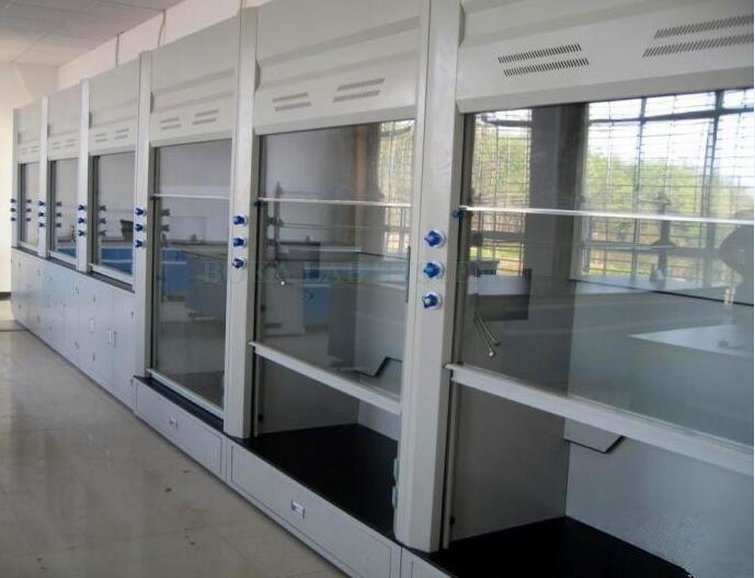 Customized Acid Resistant Walk-In Fume Hood For Large Laboratory Equipment
