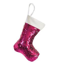 China Christmas Stockings Candy Socks Christmas Tree sequins christmas decorations Decoration for Family Holiday Child Gift on sale 