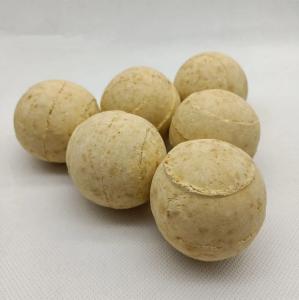 China 75% Alumina Light Yellow Refractory Ball Use in Steelworks on sale 