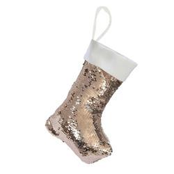 China New Sequined Christmas Gift Candy Christmas Tree Decoration Pendants Christmas Socks sequin sublimation socks on sale 
