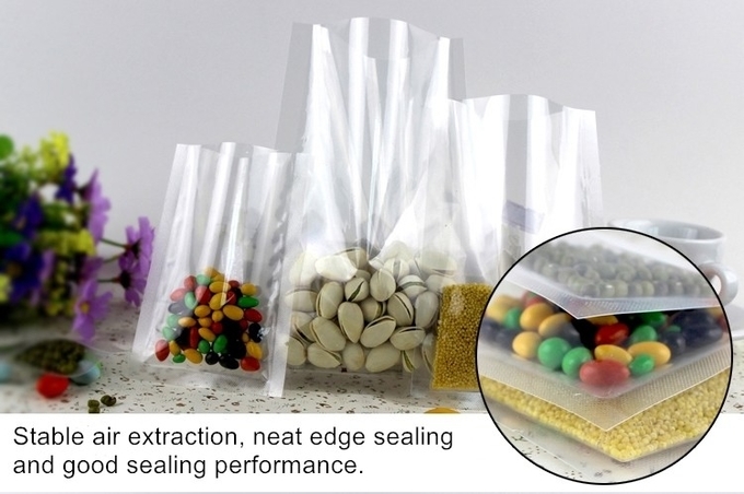 BPA Free Vacuum Storage Bags Custom food Embossed Whole Frozen Transparent Vacuum Seal Bag 7
