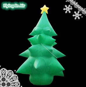 China 3m Height Decorative Inflatable Christmas Tree for Outdoor Christmas Decoration on sale 