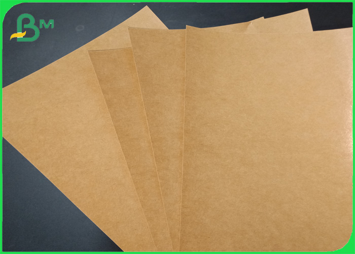 250gsm Single Or Double Side PE Cotaed Brown Kraft Paper With Food Grade
