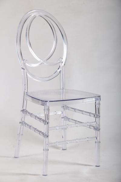 Lucite Clear Resin Chiavari Chair Recyclable Phoenix Chair