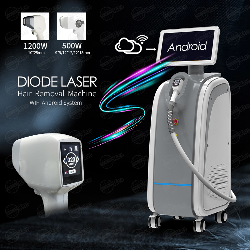 808nm diode laser hair removal machine 1200w