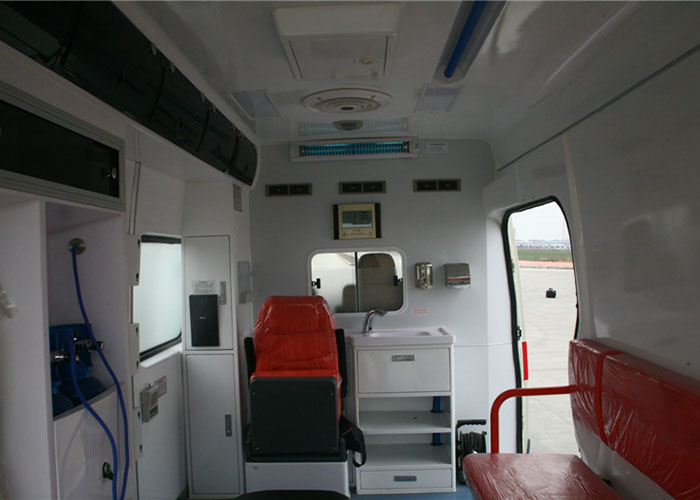 Medical cabin with many kinds of equipments