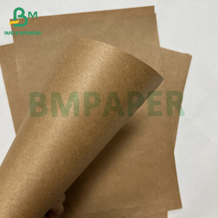 70gsm Good Flexibility Brown Kraft Paper Extensible Bag Paper
