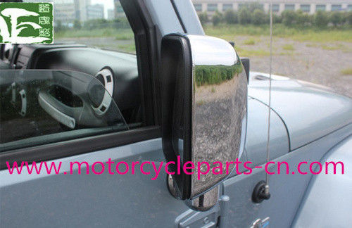 Jeep Door Mirror Cover Auto Parts Accessories Jeep Wrangler JK 2007+ ABS Chrome