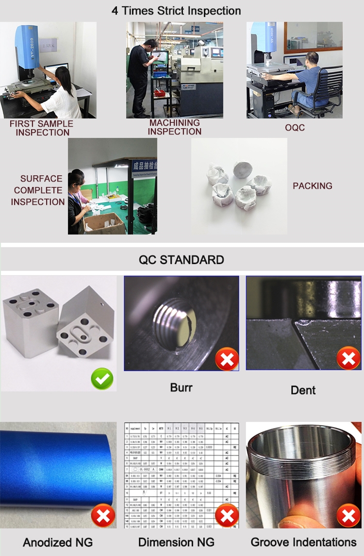 OEM milling service aluminium cnc milling machining precision aluminum parts