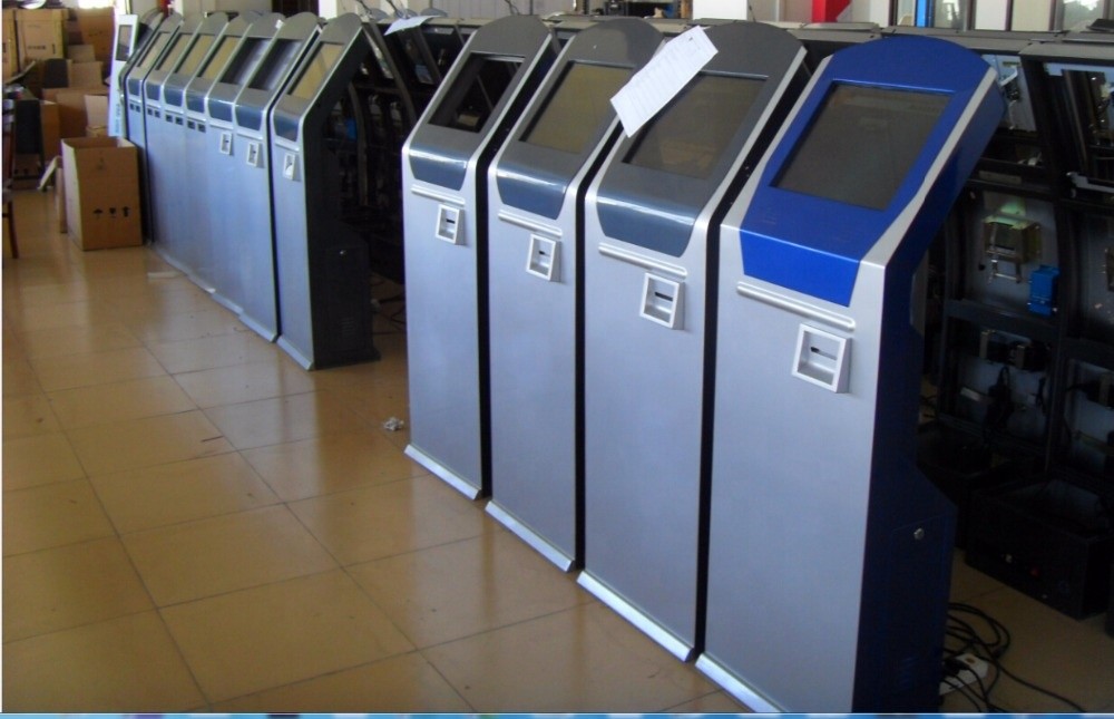 Automatic Queue Management Ticket Dispenser Queue Kiosk Number Token Machine With Dual Printer