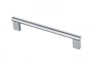 China Furniture Stainless Steel Handles , Decoration Stainless Steel Cabinet Pulls 128*320mm on sale 