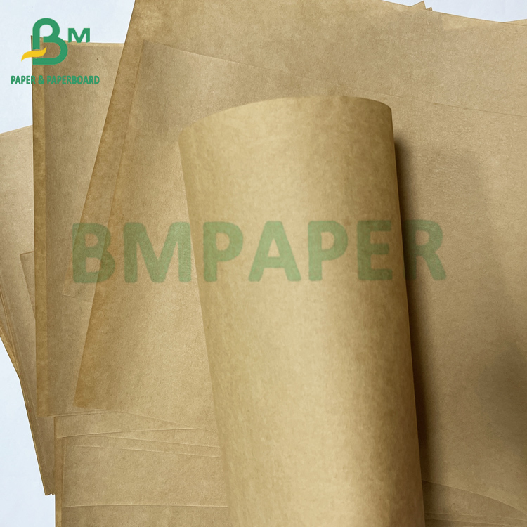 75gsm Brown Kraft High Expansible Strong Cement Bag Paper Roll