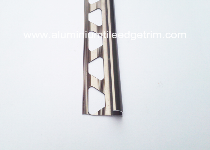 antique copper aluminium quadrant edge trim