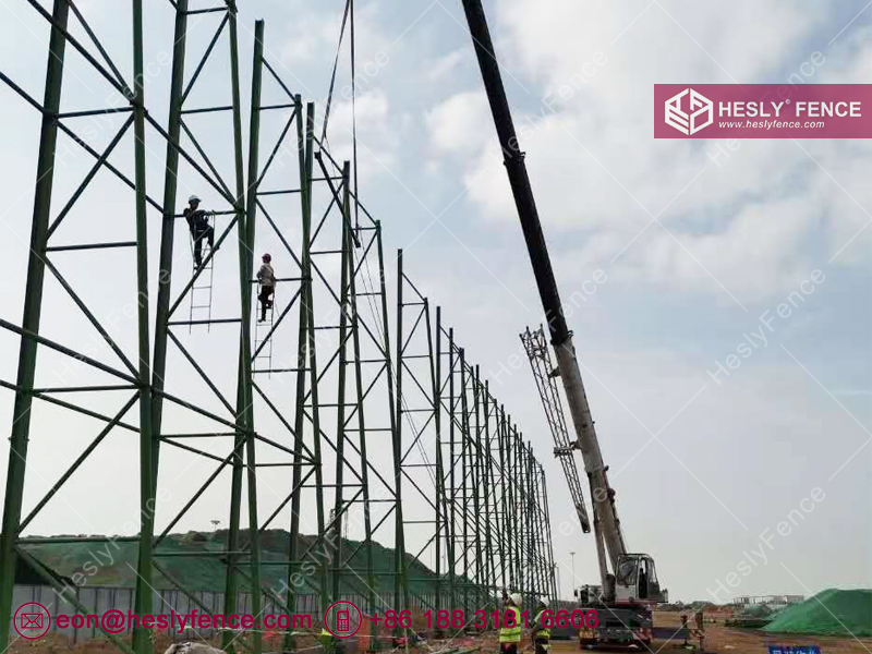 Steel Wind Fence China Factory Sales