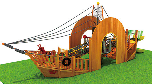pirate outdoor playset