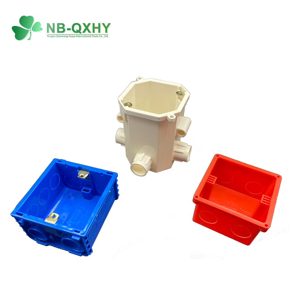 High Quality Electrical Plastic/PVC Switch Box for Power Safety