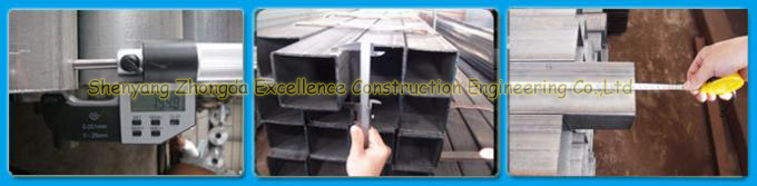 Steel Structure Buildings Hollow Section/Building Materials Cold Rolled Galvanized Square Tubing