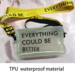 Transparent TPU Shoulder Toiletry Bag