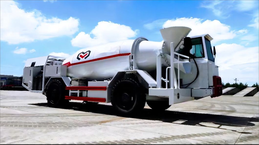 Wc5bj 5m&sup3; for Underground Coal Mine Explosion Proof Concrete Mixer Truck