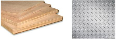 Q235 Two Layers Marine Polywood - Steel Plate Mezzanine Floor Planks