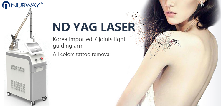 Factory price Korean q switch laser for acne scars nd yag laser hair removal