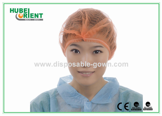 Non Woven Bouffant Disposable Head With Double Elastic 0