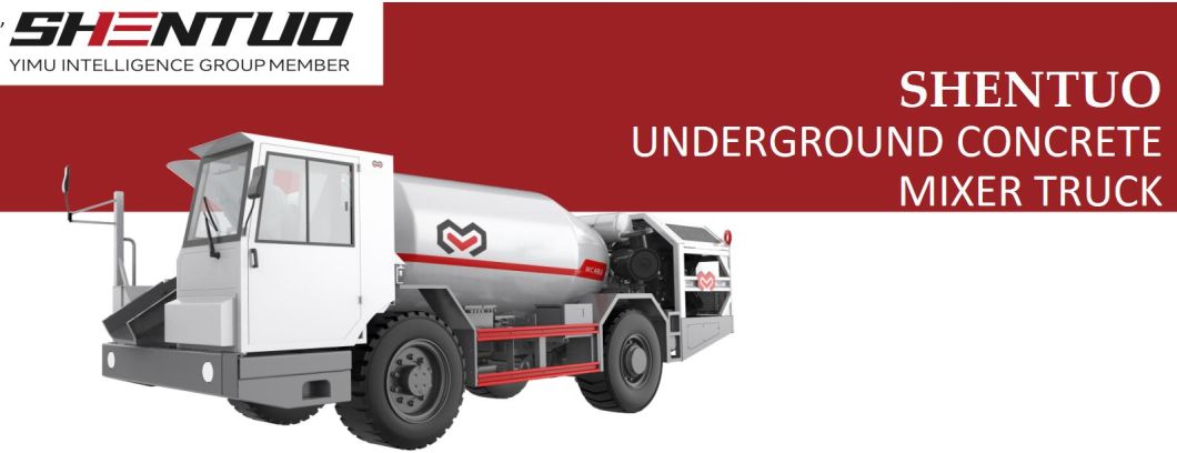 Wc4bj Explosion Proof Diesel Concrete Mixer Vehicles for Underground Coal Mine