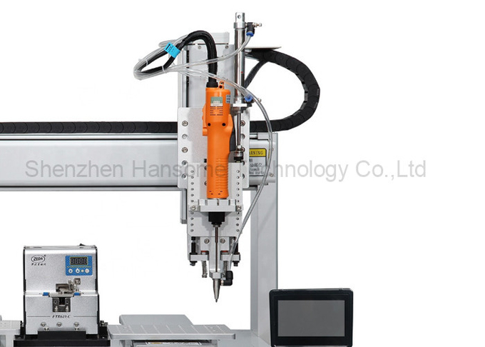 4 Axis Chain Moving Closed Loop Automatic Screw Bits Fastening Machine 0