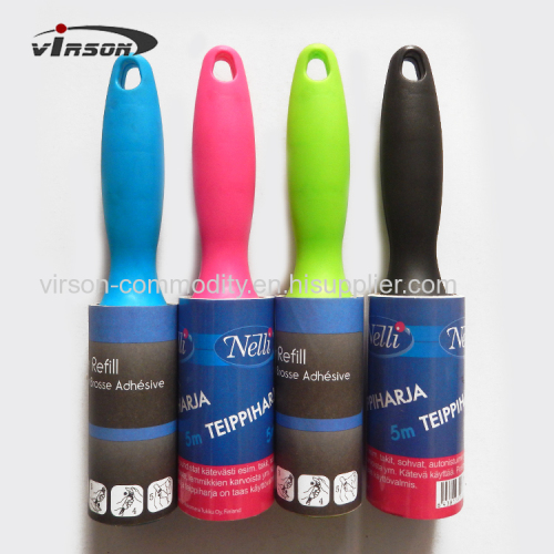 Silicone Colorful Handle Lint Roller 