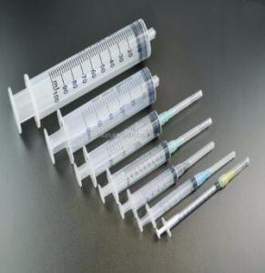 China 1ml 2ml Disposable Medical Syringe Hypodermic Injection Syringe on sale 