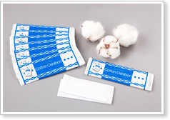 Image : Cotton Spunlace used as disposable wet towels