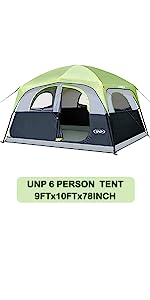 6 person tent