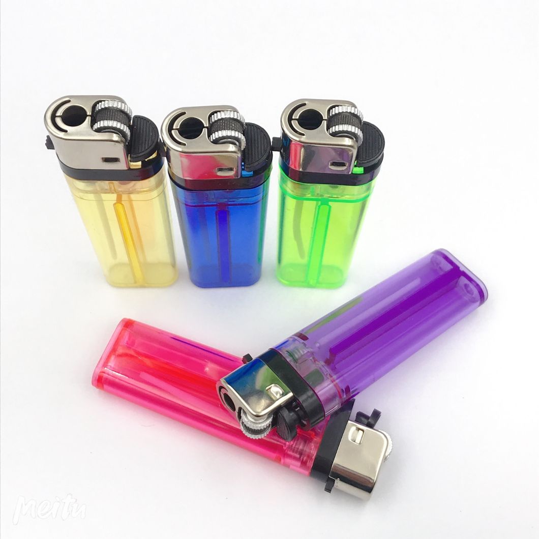 Five Colors Volueable Disposable Flint Wheel Lighter Factory Wholesale Cheap Gas Lighter