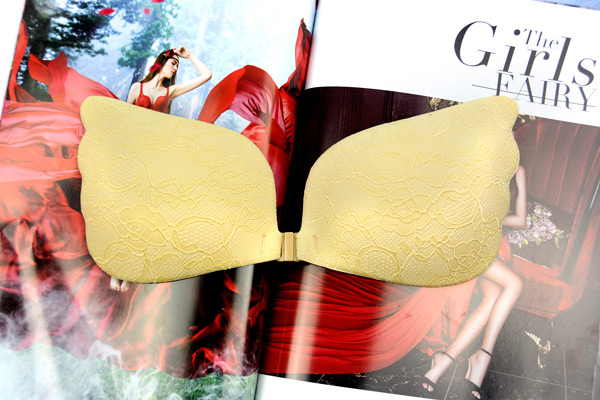 New fashion Strapless silicone adhesive butterfly sticky bra