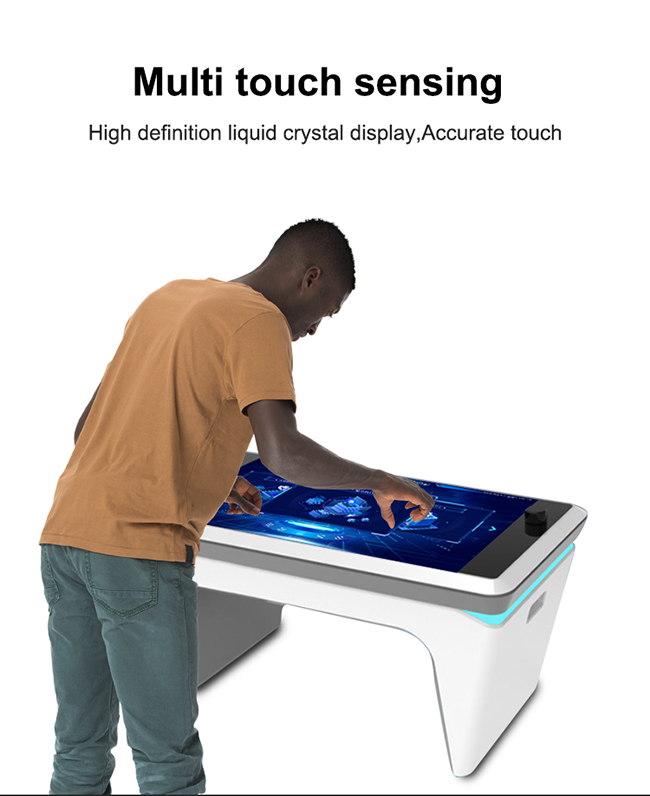 43 inch Android Interactive Multi Touch Screen Bar Table, Smurfs Object Recognition Table