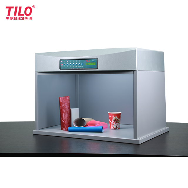Chinese textile testing equipments d65 d50 light box for color check with 6 light sources P60+ tilo brand