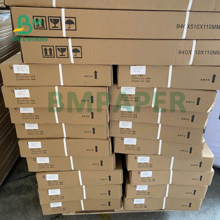 20LB Uncoated CAD Paper For HP Printer Clear Image 30'' 36'' x 500ft 3'' Core