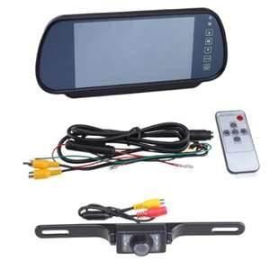 China 15 DCV 3.5 inch automotive hd vehicle rear view parking cameras with bibi alarm for car  on sale 