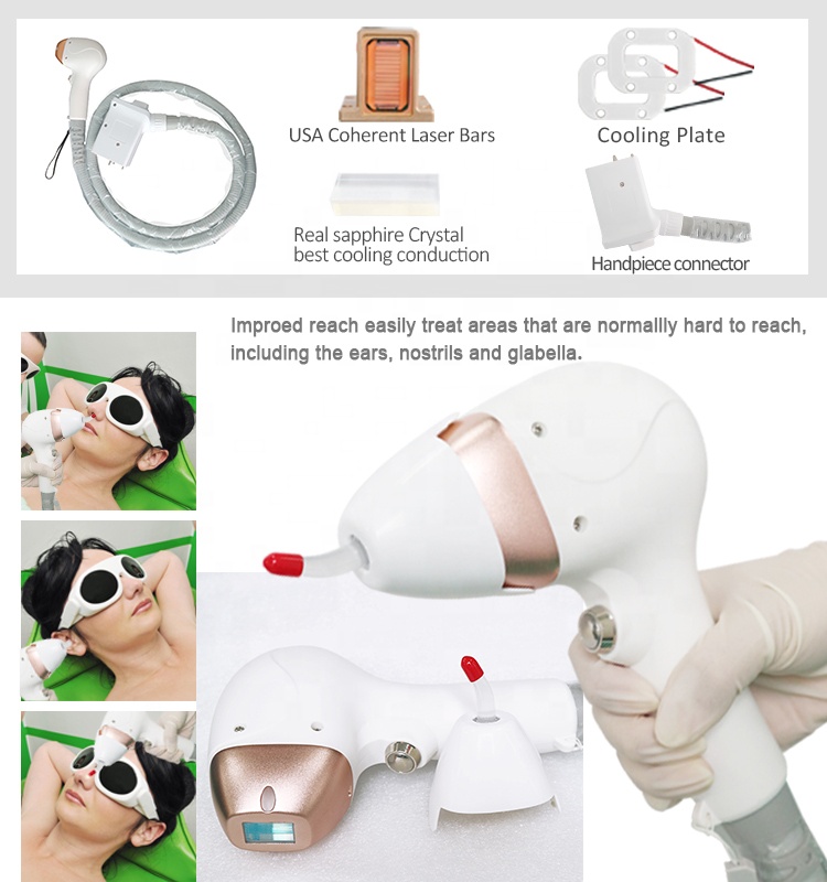 Diode Laser Hair Removal 755 808 1064 nm Laser Tattoo Removal Medical Beauty Equipment