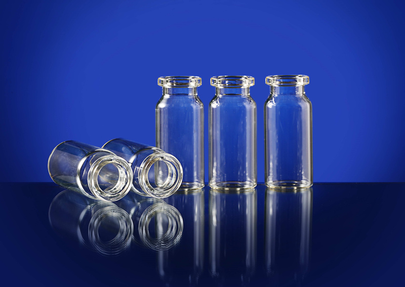 Hot Sale 5ml 7ml10ml 15ml 20ml Amber Clear Sterile Injection Molded Glass Vials with Butyl Rubber Stopper