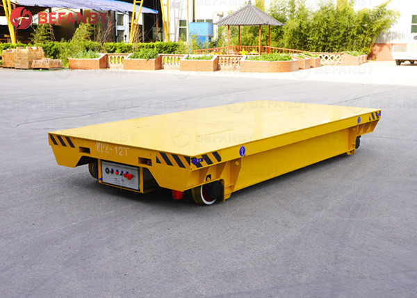 Customized Flatbed Electric Cable Ladle Transfer Cart