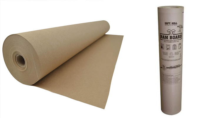 ram board paper temporary floor protection