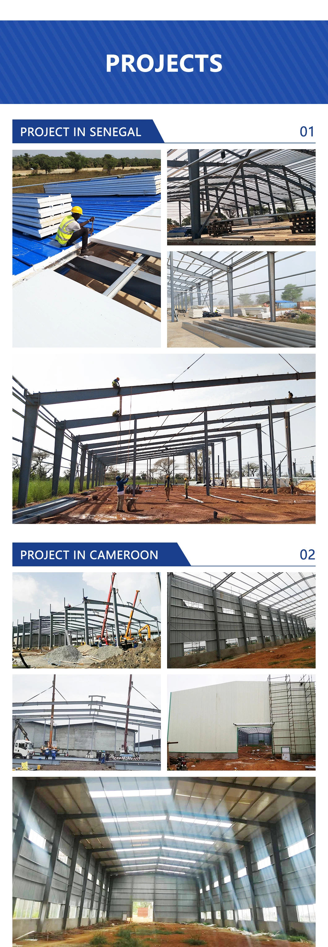 China Free Design of Steel Structure Warehouse Prefabricated Prefab Building Garage Hangar