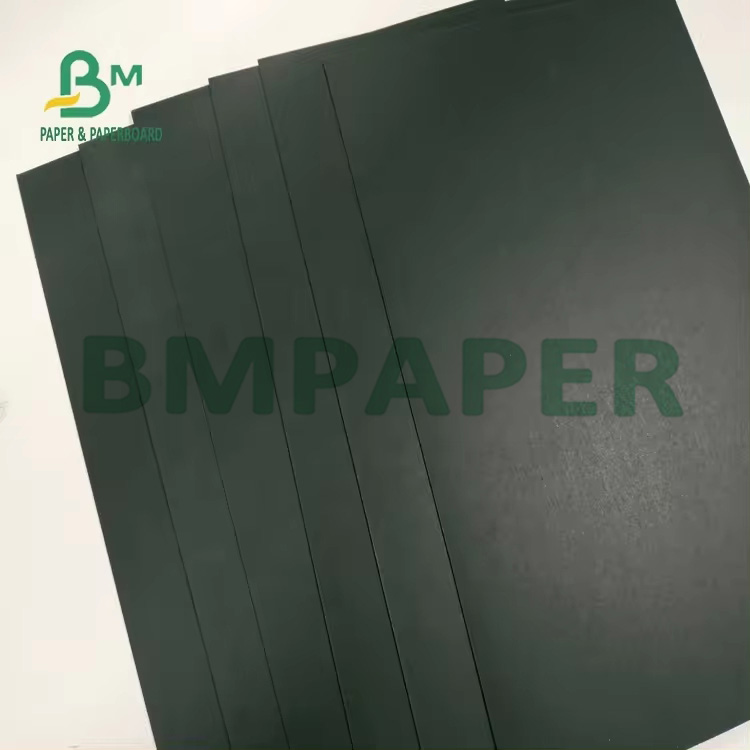 230g - 530g Black Card Thick Art Paper For Photo Frame Backing