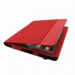 Leather Case for iPad, with Versatile Stand Function and 2 Viewing Angles