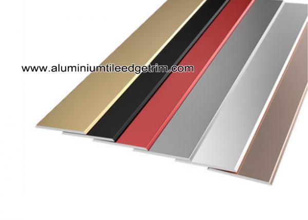 Flat Tile Trim Metal Decorative Transition Strips For Wall Tile