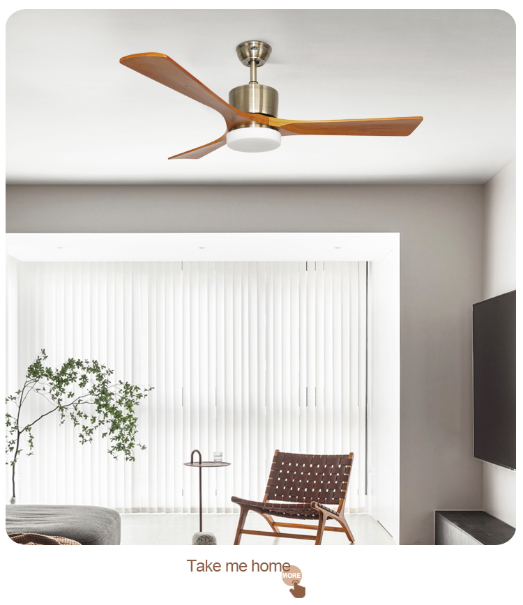 wood ceiling fan